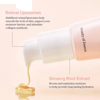 Sérum Revive para os Olhos, Ginseng + Retinal, Firmeza e Hidratação, 30ml, Beauty of Joseon