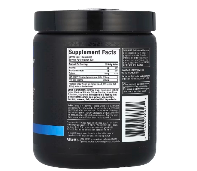 Creatina Cell-Tech Creactor, Sem Sabor, 240g, MuscleTech