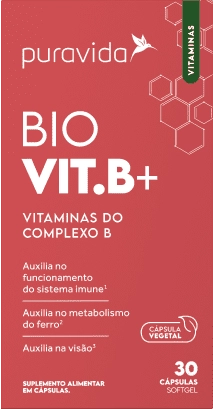 Bio Vit B, Complexo B, 30 Cápsulas, PuraVida