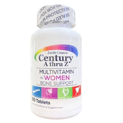Multivitamínico for Women, Para Mulheres, 60 Comprimidos, Earth&#039;s Creation