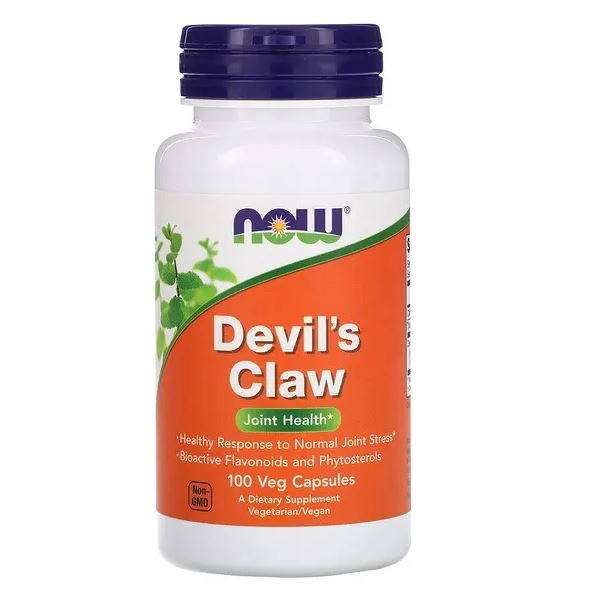 Devil's Claw, Garra do Diabo, 100 Cápsulas, Now