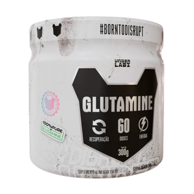 Glutamina 100% Pure Borntodisrupt, 300g - Under Labz