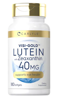Luteína e Zeaxantina 40mg, 180 cápsulas, Carlyle