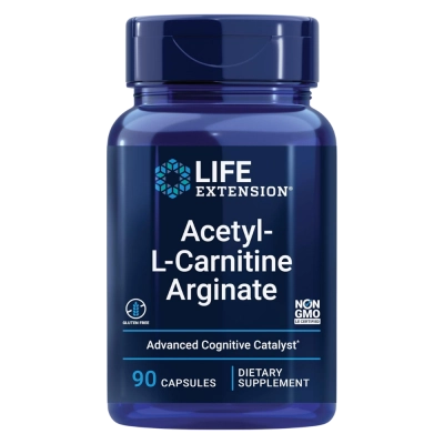 Acetyl-L-Carnitine Arginate, 90 Cápsulas, Life Extension