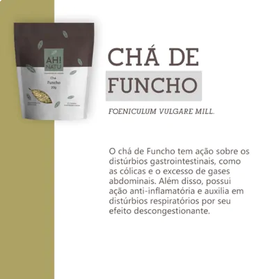 Chá de Funcho, 30g, Ah! Natu
