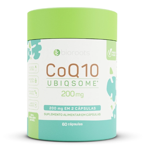 Coenzima Q10, 200mg, 60 cápsulas, Bioroots