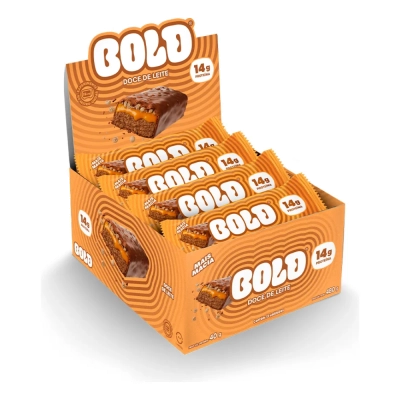 Bold Bar, Barra de Proteína, 3 Unidades, Sabores, Bold Snacks