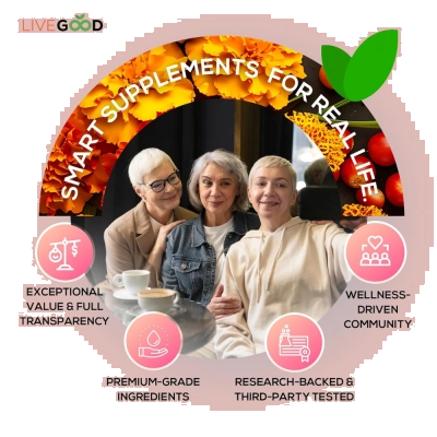 Multi Vitamin, For Women Whit Iron, 60 Cápsulas, Live Good 