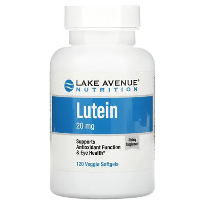 Luteína, 20 mg, 120 Cápsulas, Lake Avenue Nutrition