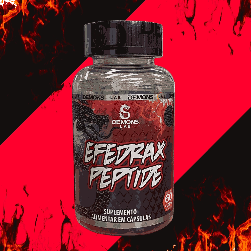 Termogênico Efedrax Peptide 25mg, 60 Cápsulas, Demons Lab