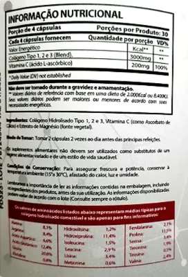 Collagen 3x, 3200mg, 120 Cápsulas, Sunfood