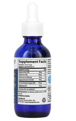 Potássio Iônico 99mg, 59ml, Trace Minerals