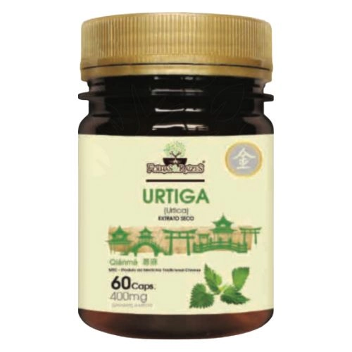 Urtiga, 400mg, 60 Capsulas, Folhas e Raízes