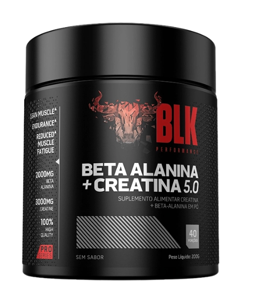 Beta Alanina + Creatina 5.0, 200g, BLK Performance
