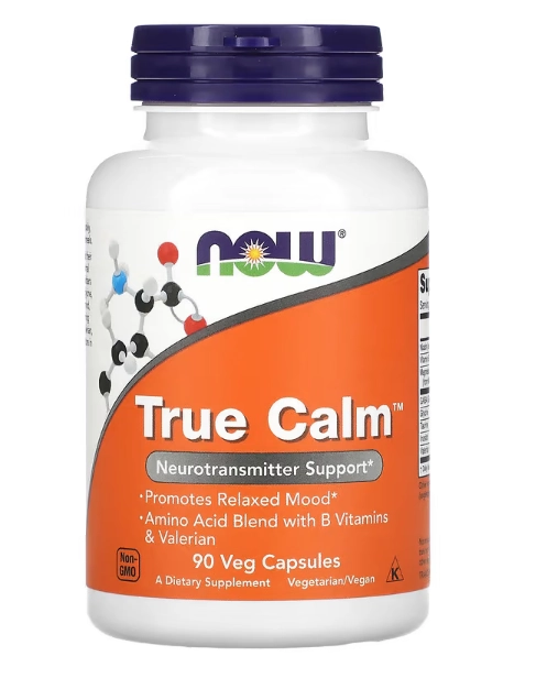 True Calm, 90 Cápsulas Veg, Now
