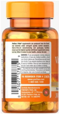 Vitamina K2, 50mg, 60 Cápsulas, Puritan's Pride