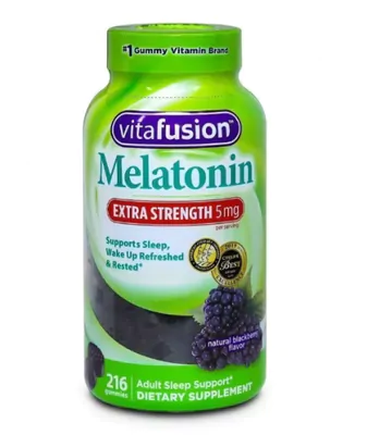 Melatonina 5mg, 216 Gummies Sabor Amora, VitaFusion