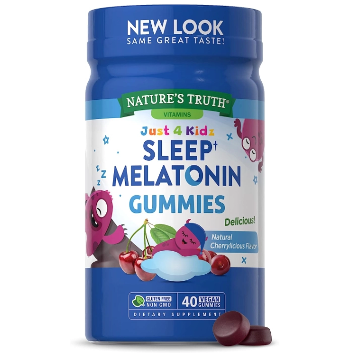Melatonina Kids 1mg, 40 Gomas, Nature's Truth