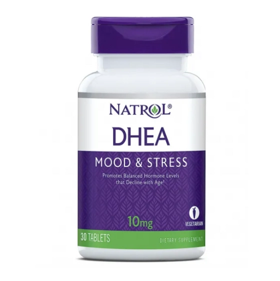 Dhea, 10mg, 30 Comprimidos, Natrol