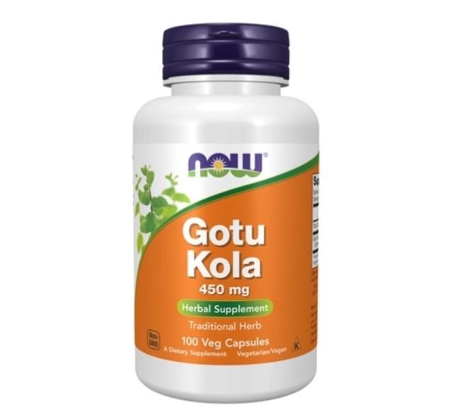 Gotu Kola, 450 mg, 100 Cápsulas, Now