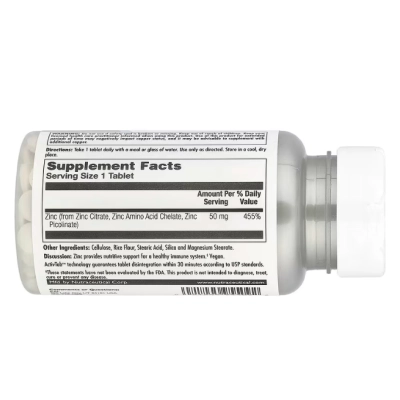 Tri-Zinc 50mg, 90 Comprimidos, KAL