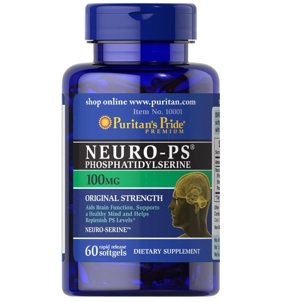Neuro Ps, Fosfatidilserina 100mg, 60 Softgels, Puritan's Pride