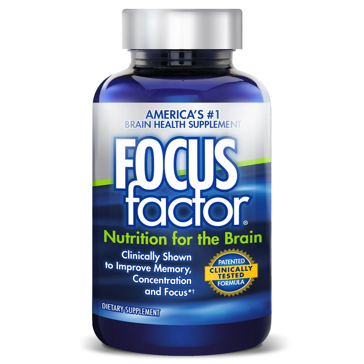 Focus Factor, 180 comprimidos, Factor Nutrition