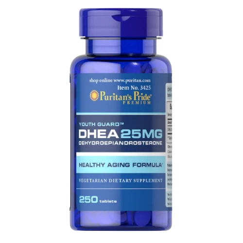 Dhea 25mg, 250 Comprimidos, Puritan's Pride