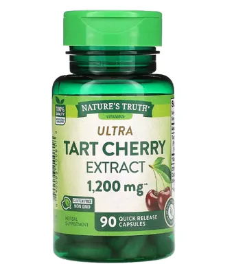 Extrato de Cereja, Cherry Extract, 1.200mg, 90 Cápsulas, Nature's Truth
