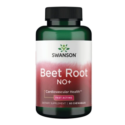 Beet Root No+, Beterraba,  60 Comprimidos Mastigáveis - Swanson