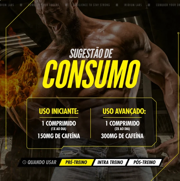 Termogênico Kimera Thermo, 60 comprimidos, Iridium Labs