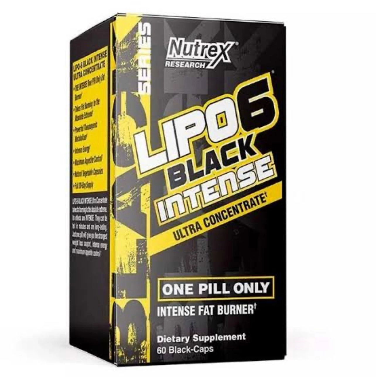 Lipo 6 Black Intense, Ultra Concentrado, 60 Capsulas, Nutrex