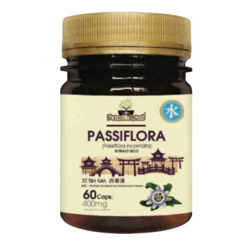 Passiflora, Extrato seco, 60 Cápsulas, Folhas e Raizes