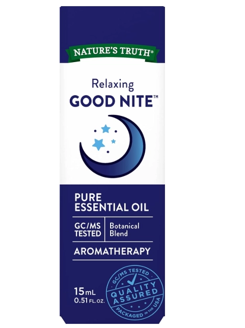 Óleo Essencial Good Nite Aromatherapy, 15ml, Nature's Truth