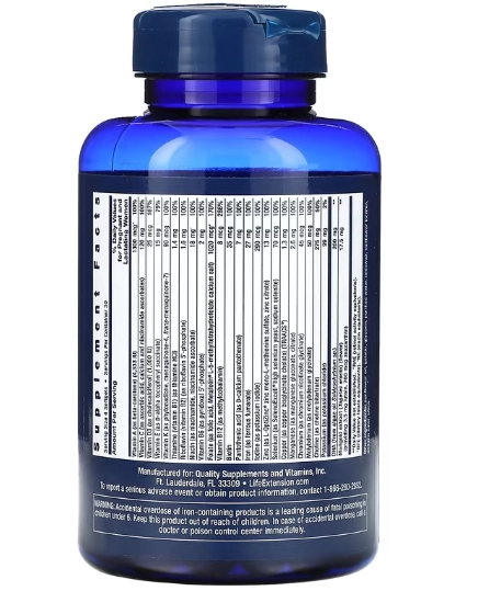 Prenatal Advantage, 120 cápsulas moles fáceis de engolir, Life Extension