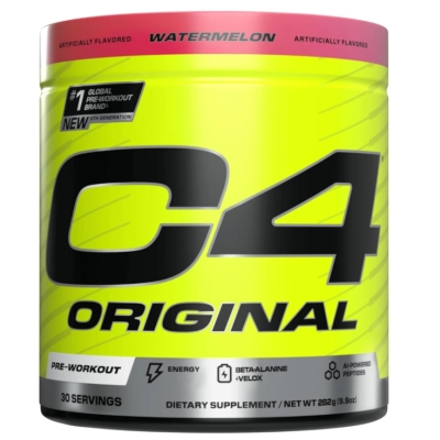 Pré Treino C4, 282g Sabor Melancia Sem Açúcar, Cellucor