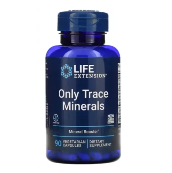 Only Trace Minerals, Oligoelementos, 90 Cápsulas Life Extension