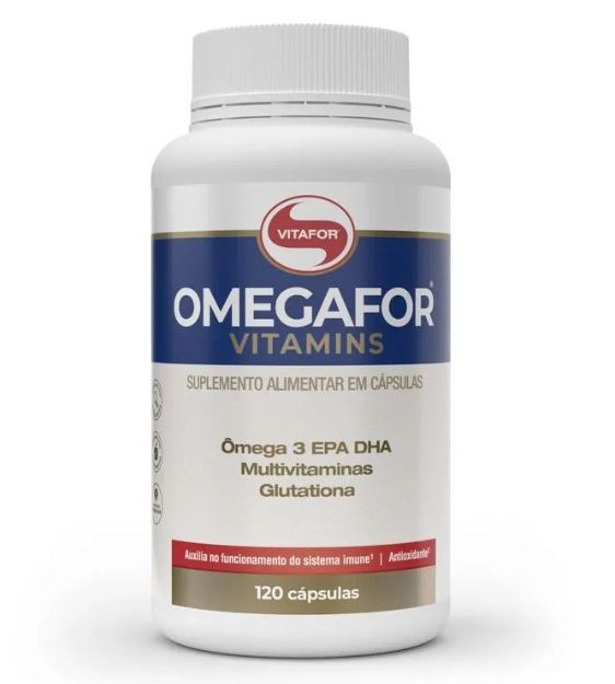 Omegafor Vitamins, 120 Cápsulas. Vitafor