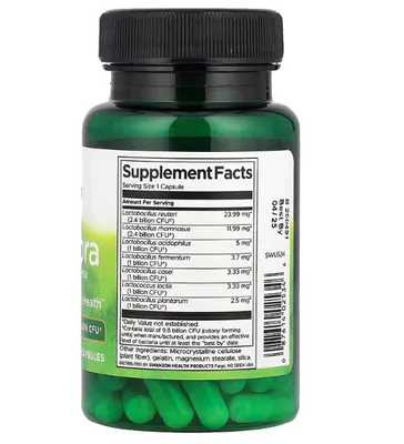 FemFlora, Probiótico para Mulheres, 9,8 bilhões de UFC, 60 cápsulas, Swanson