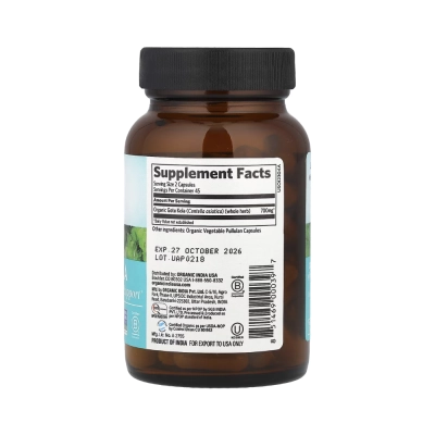 Gotu Kola, 90 Cápsulas, Organic India 