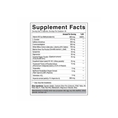 Condemned Arsynist, 60 Cápsulas, Condemned