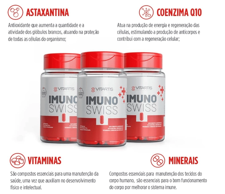 Imuno Swiss, 30 Cápsulas, Endogen