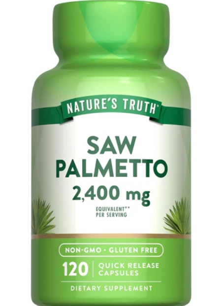 Saw Palmetto 2400mg, 120 Cápsulas, Nature's Truth