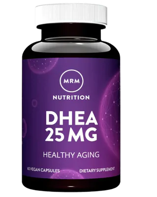 DHEA 25mg, 60 Capsulas, MRM Nutrition