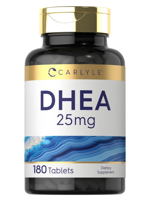 Dhea 25mg, 180 Comprimidos, Carlyle