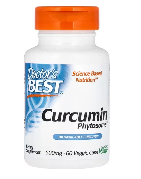 Fitossoma de Curcumina, 500mg, 60 Cápsulas, Doctor's Best