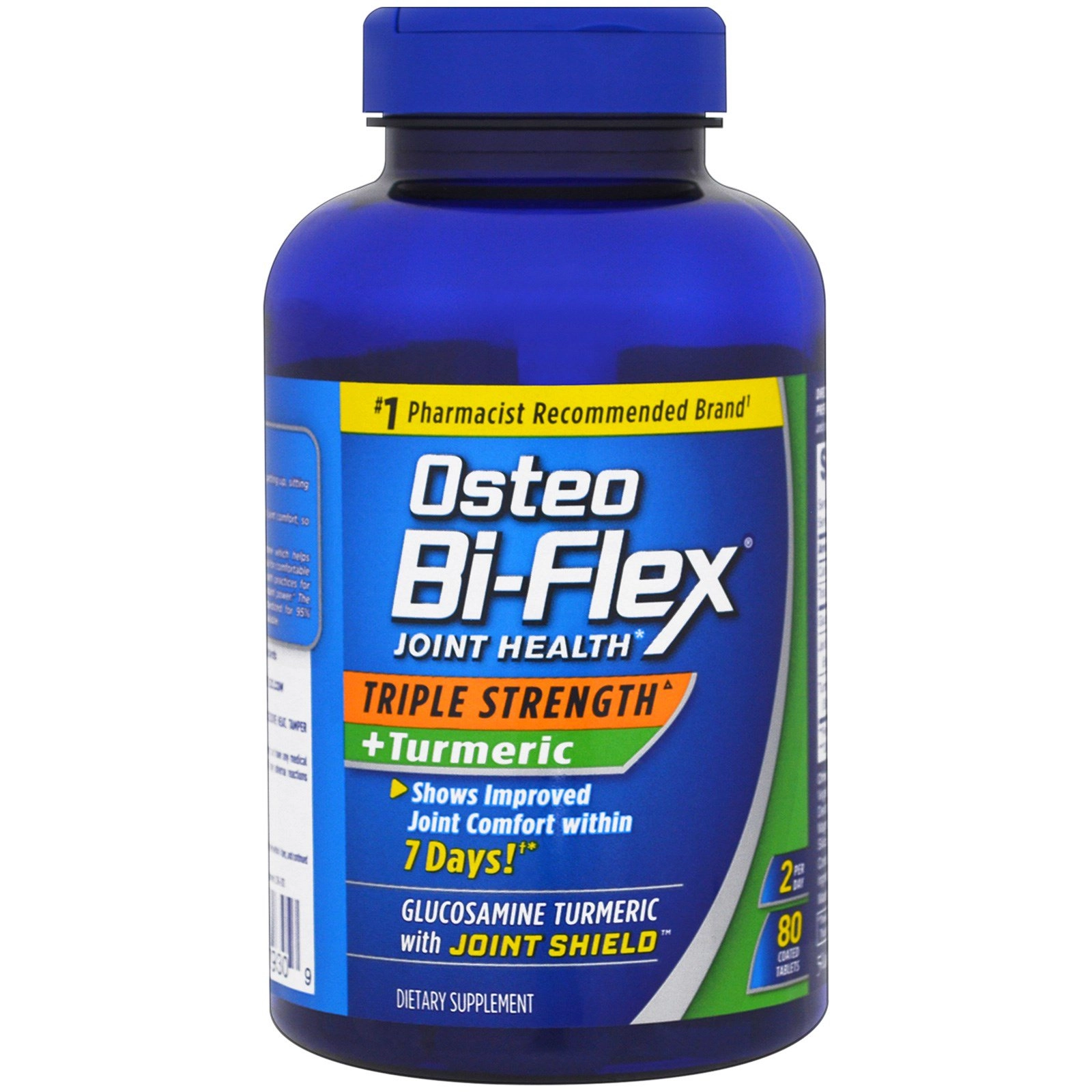 Osteo Bi-Flex, Açafrão de Tripla Força  com Turmeric, 80 Tabletes