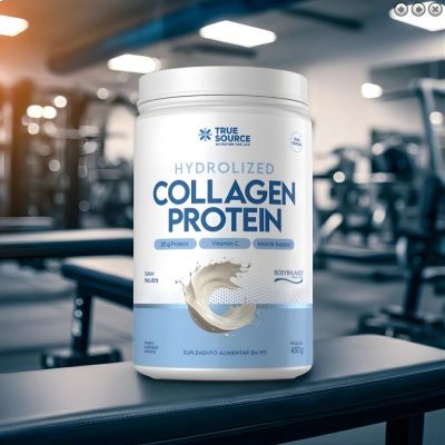 Collagen Protein, Sabor Neutro, 450g, True Source