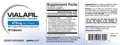 Vialafil, 30 Cápsulas, Biovea