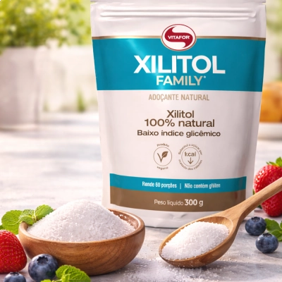 XILITOL FAMILY® Pouch, 100% Natural, 300g, Vitafor